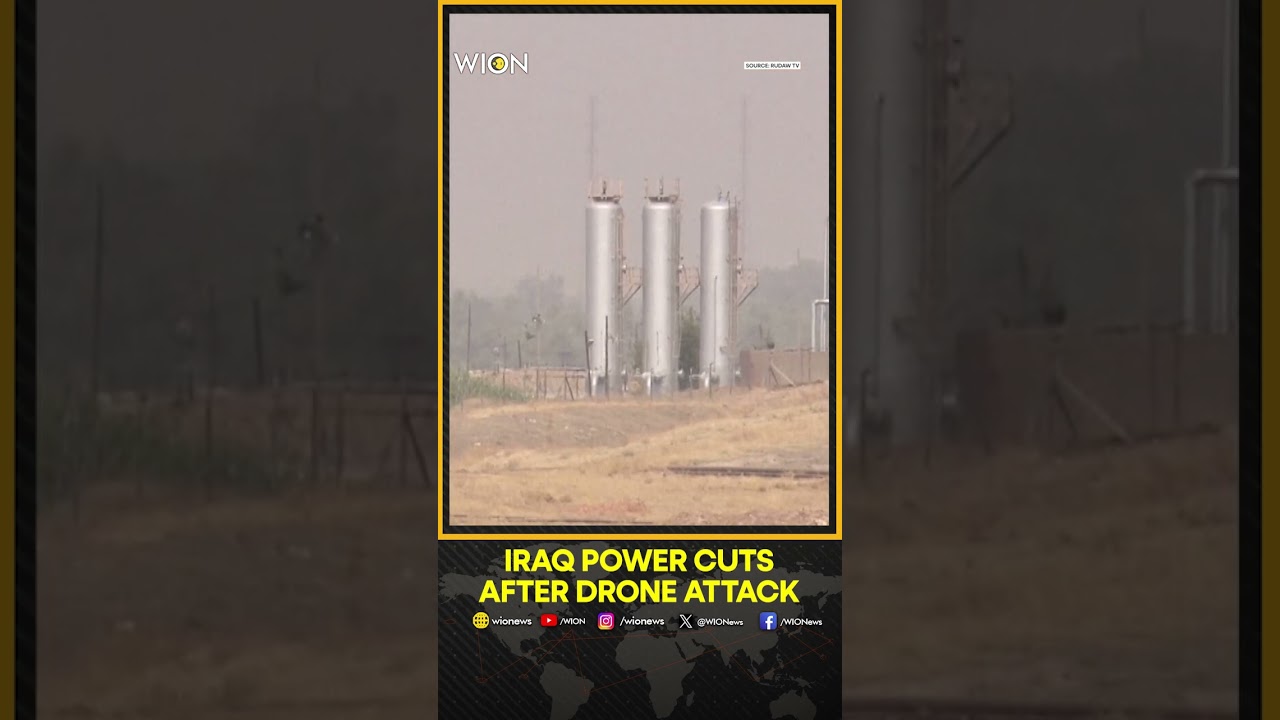 Drone Attack on Gas Field Causes Power Cuts in Major Cities in Iraq | WION Shorts