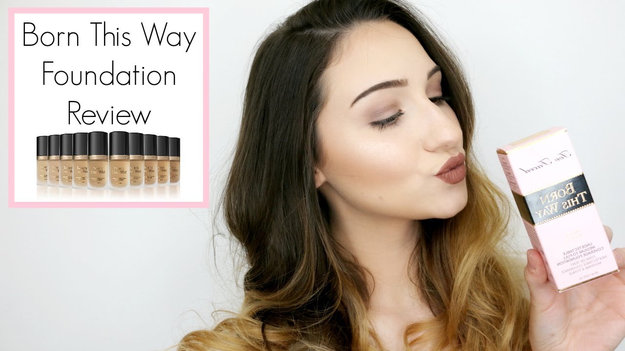Too Faced Born This Way Foundation: First Impression & Review || BeautyChickee