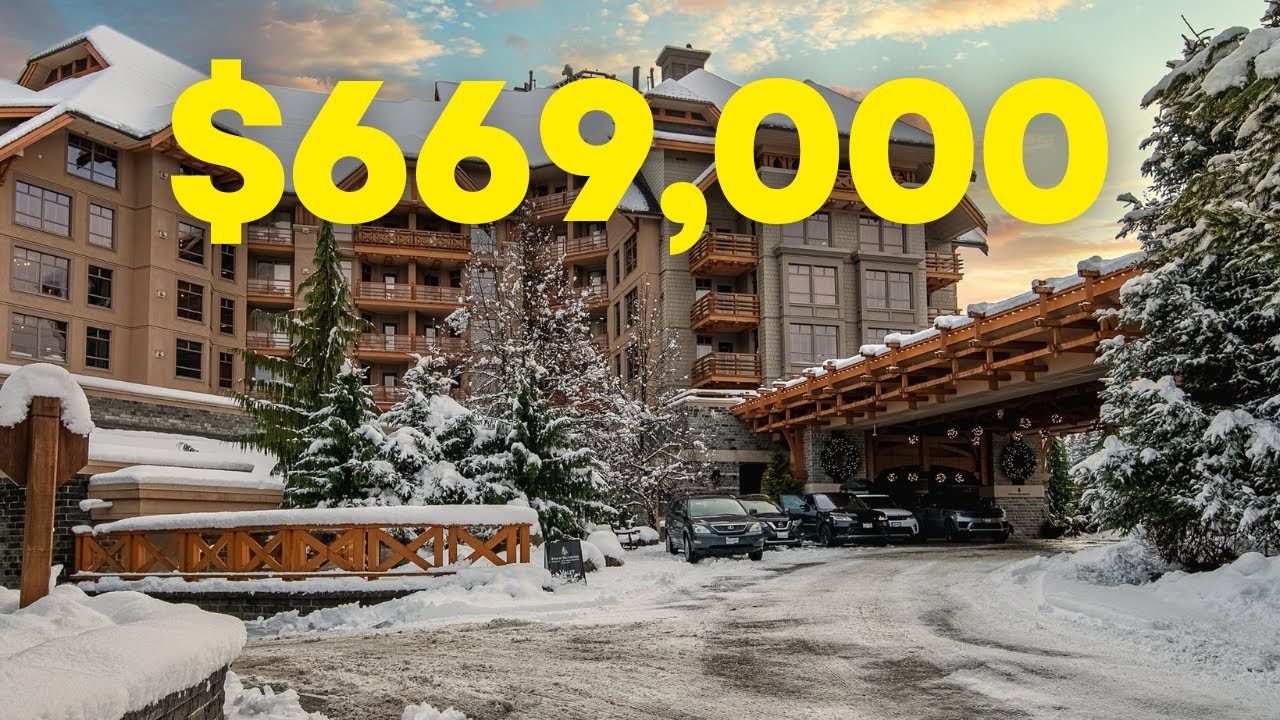 Tour this LUXURIOUS King-Studio Suite at The Four Seasons, Whistler!