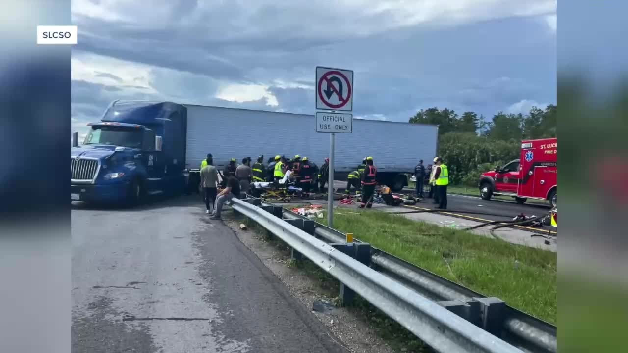 BREAKING: 3 Killed in Fatal Semi Truck U-Turn Crash on Florida Turnpike