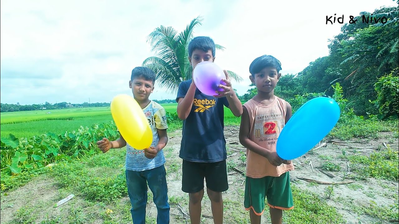 Color Learning Balloon Game for Children