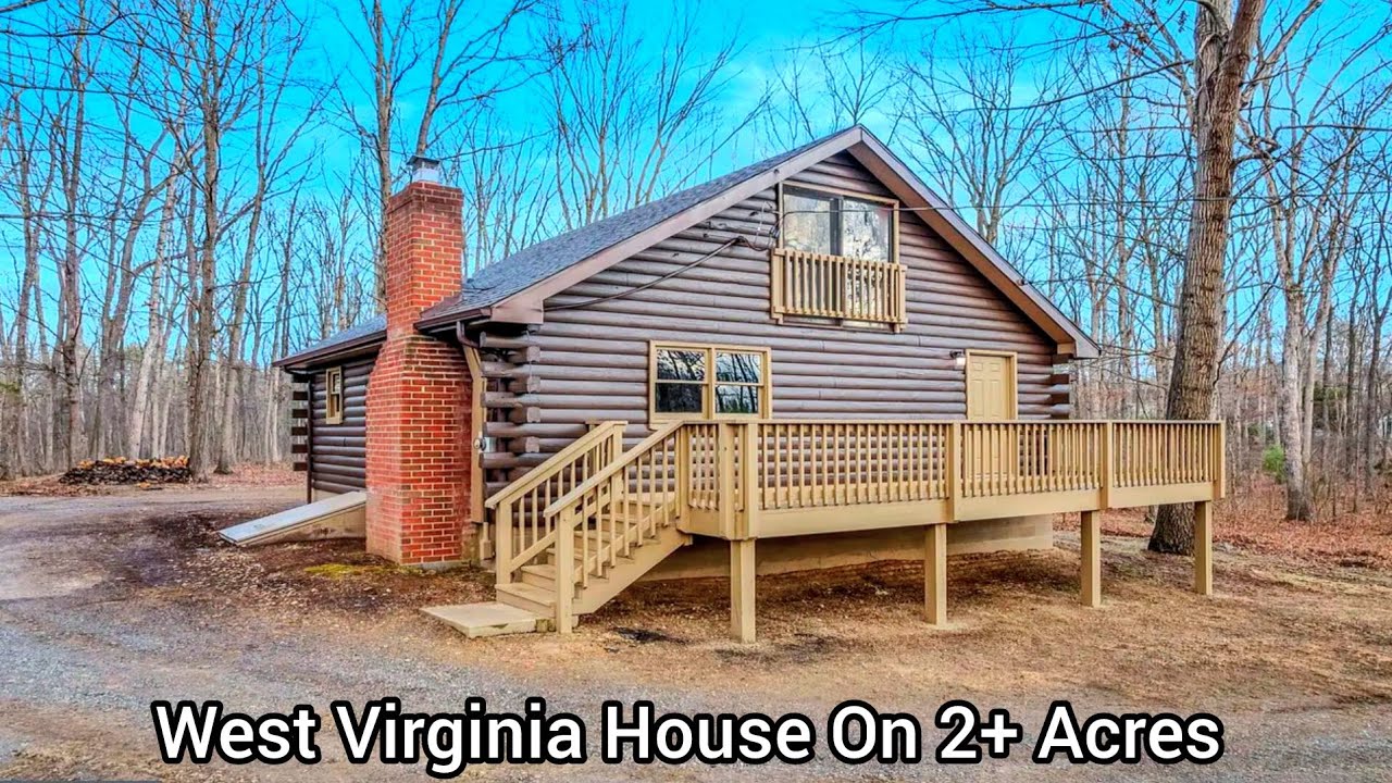 West Virginia House on 2+ Acres | Move-In Ready Log Home | WV Real Estate | Aspen Mansions