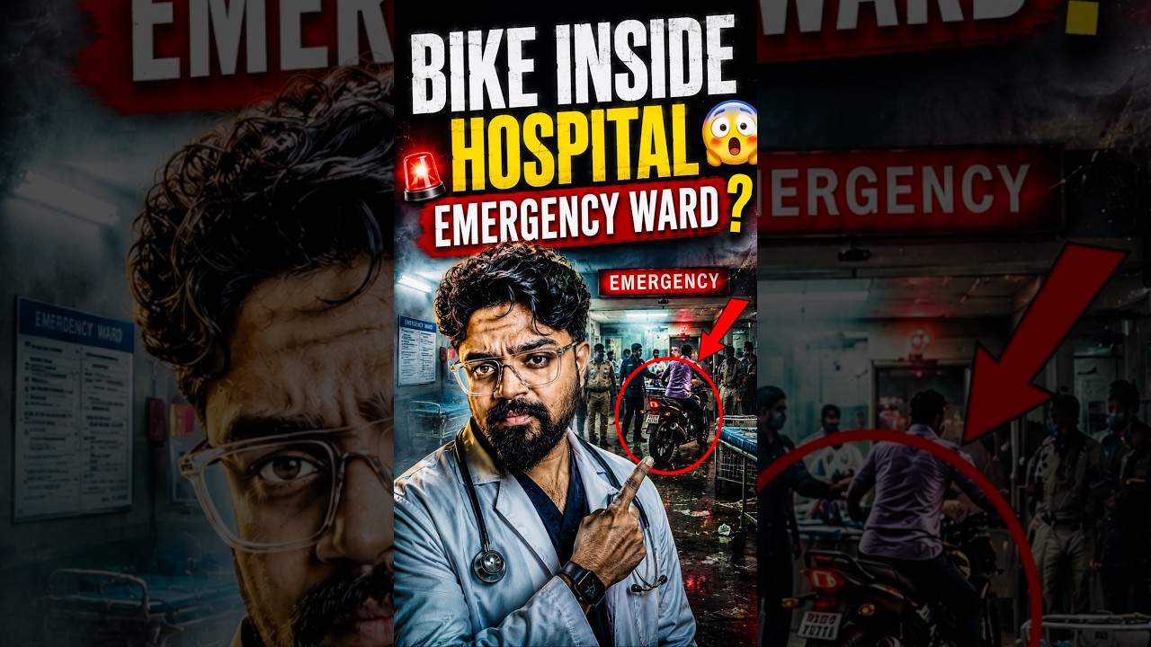 Bike Inside Hospital Emergency Ward? 😱 | Bidar BRIMS Hospital Viral Incident Explained #karnataka