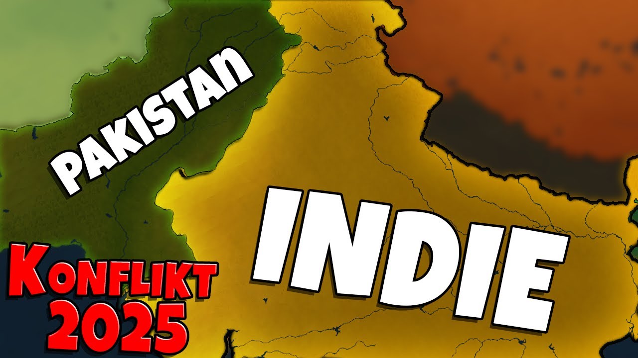 Czy PAKISTAN pokona INDIE w 2025? - Age of History 3 Modern Day