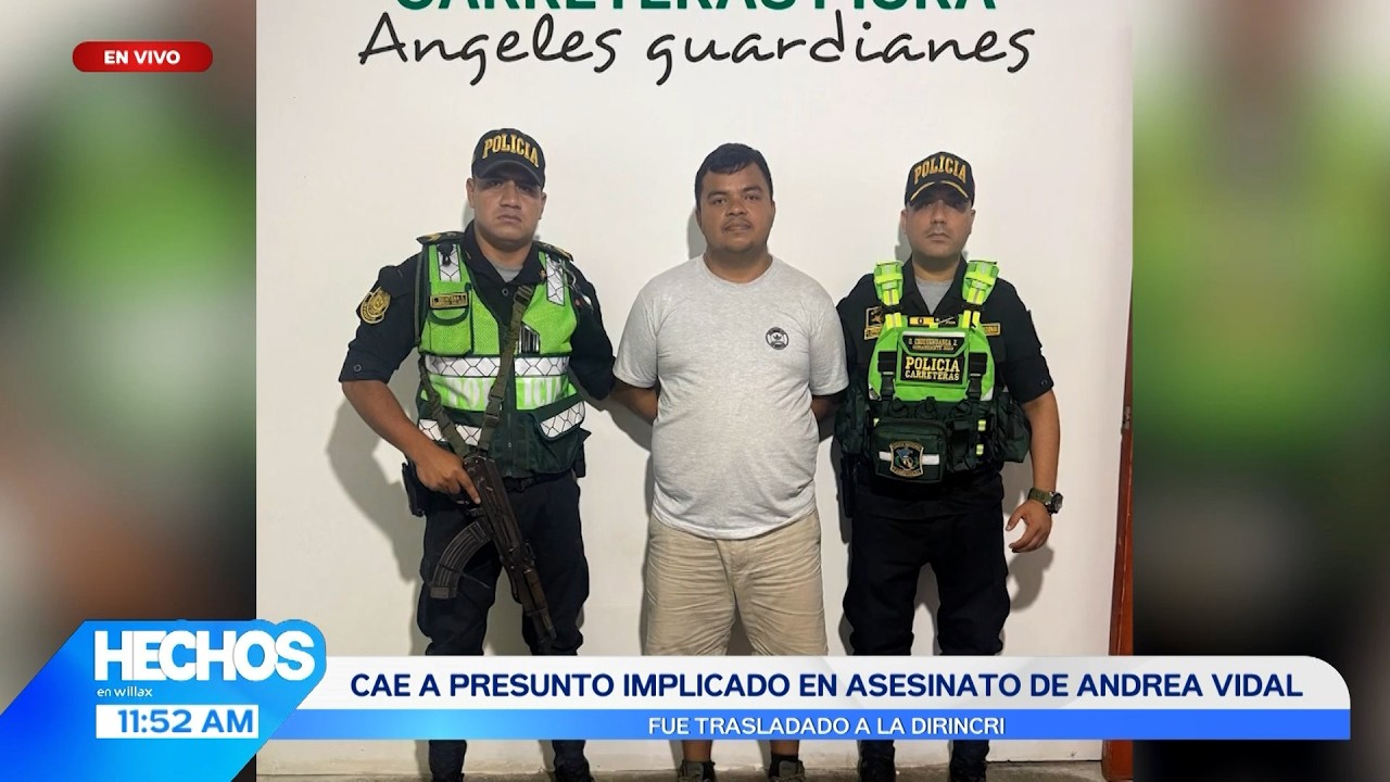 Hechos en Willax - MAR 19 - 2/3 - CAE PRESUNTO IMPLICADO EN ASESINATO DE ANDREA VIDAL | Willax