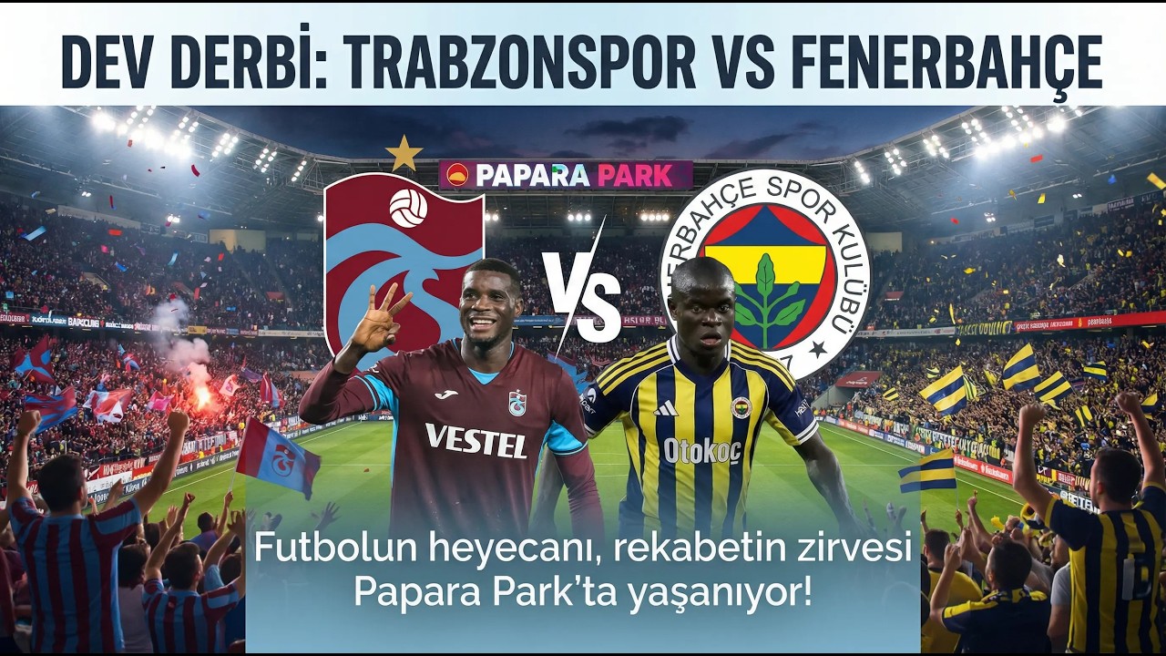 🔥 FC 26 | Trabzonspor 🆚 Fenerbahçe | Süper Lig 22. Hafta | Dev Derbi   | Türkçe Spiker 🔥Farklı Sonuç