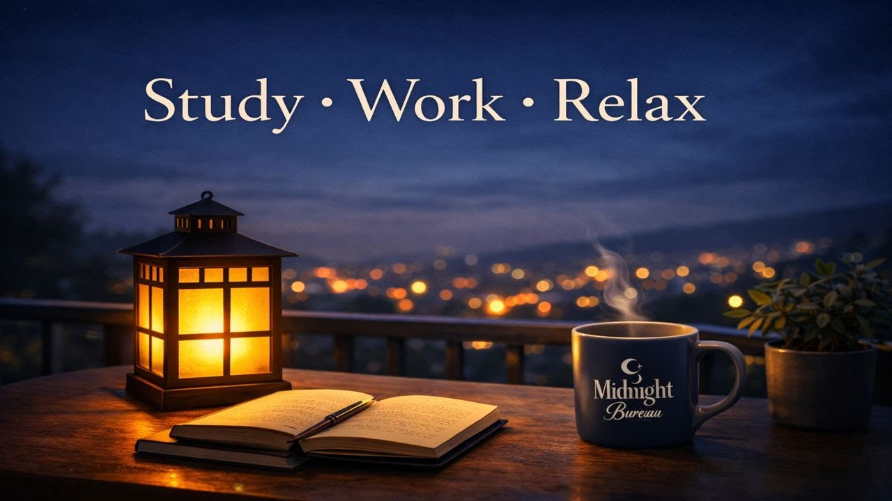 Lofi Chill Beats for Studying, Working & Relaxing | Midnight Bureau