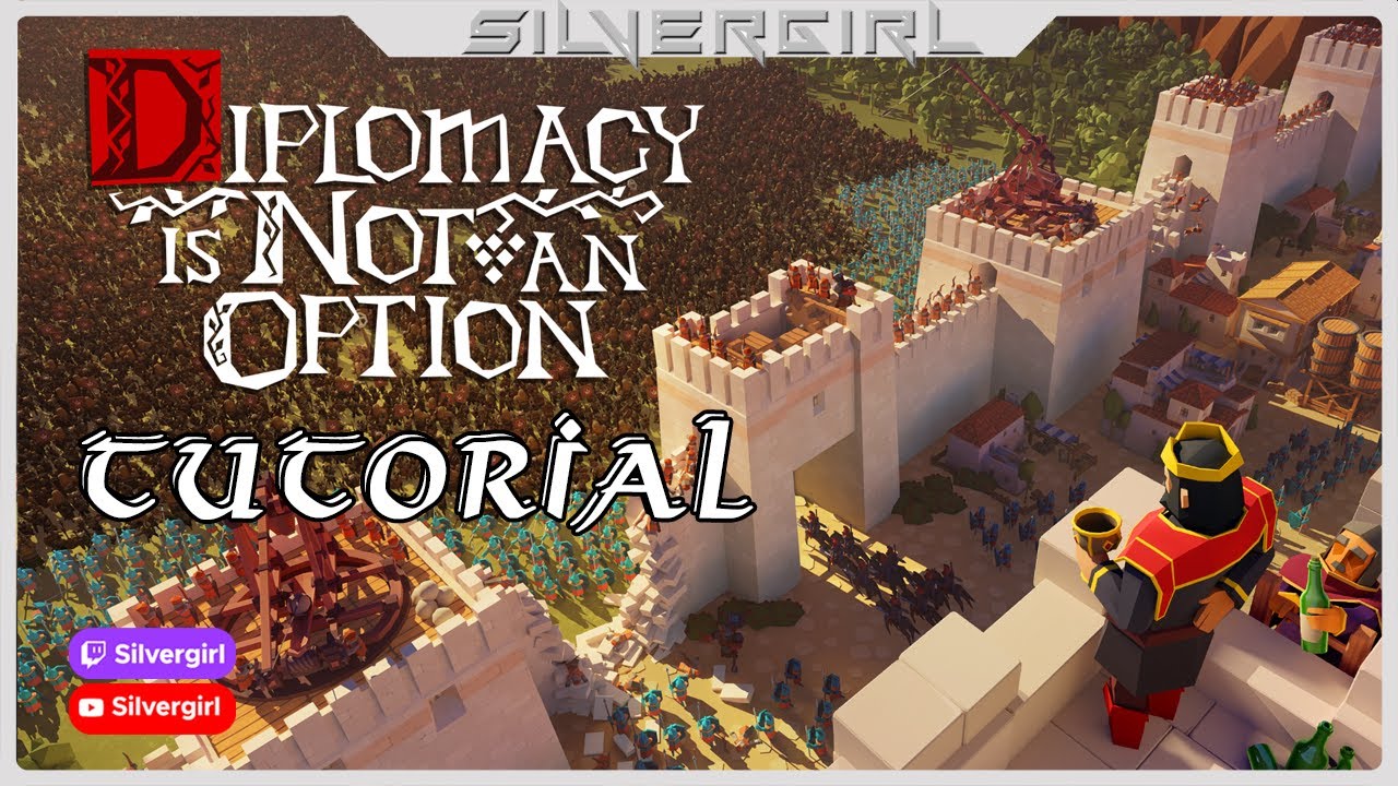 Diplomacy is Not an Option - Conhecendo o jogo tutorial || Gameplay PT-BR