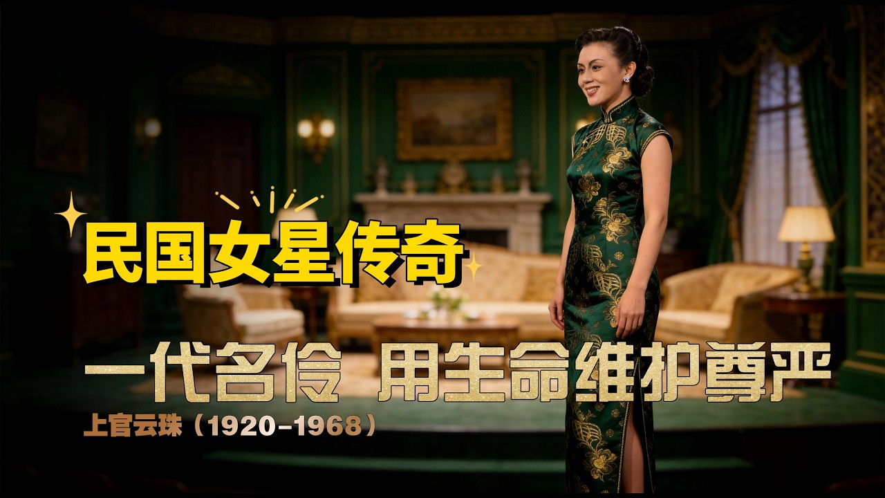 上官雲珠 《一江春水向東流》女星 她的人生為何走向絕路 | Shangguan Yunzhu