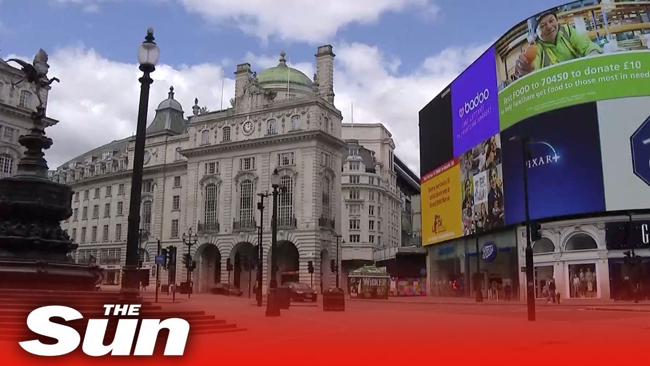 Views of London going into week 8 of lockdown