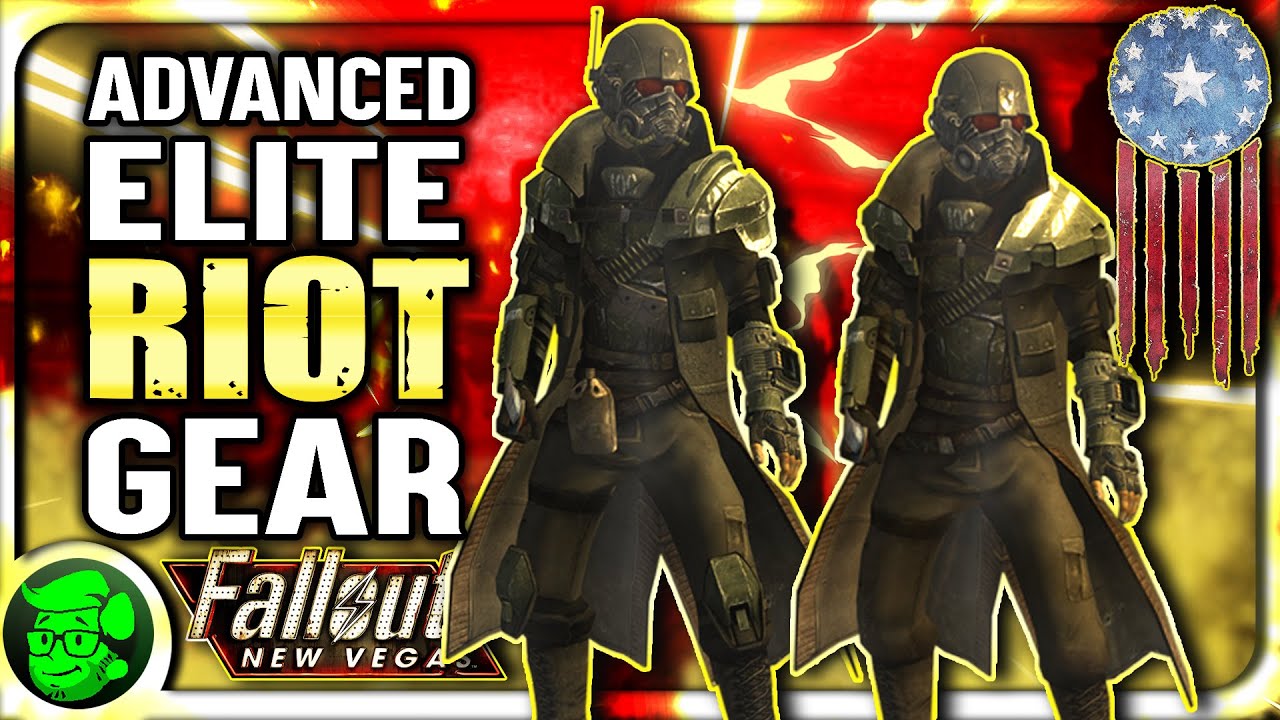 UNLEASH POWER: Elite & Advanced Riot Gear FNV Lonesome Road