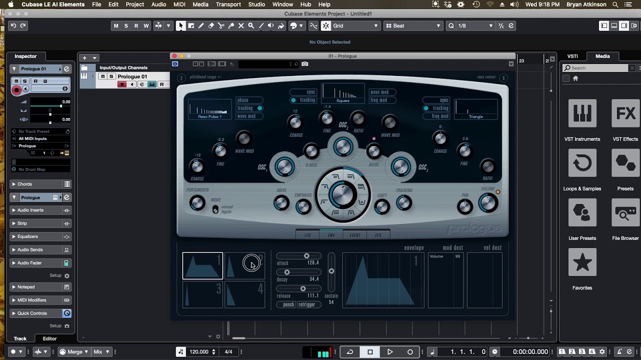 Prologue Synth Making Pads