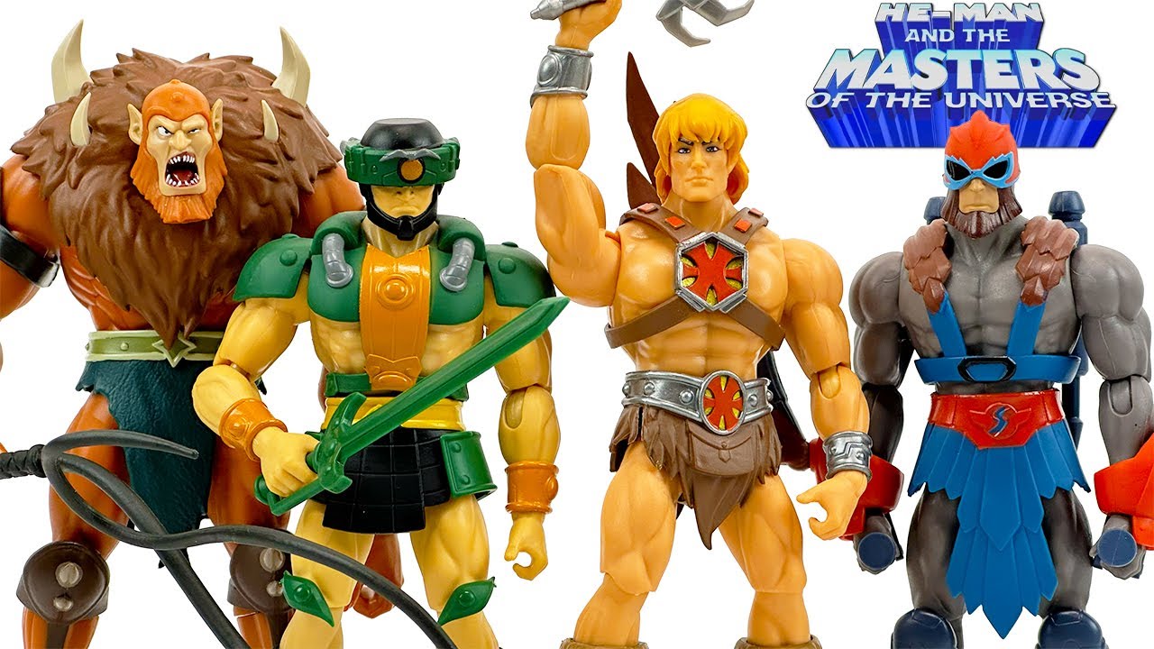 Обзор первой волны фигурок MOTU Origins Cartoon Collection 200X!