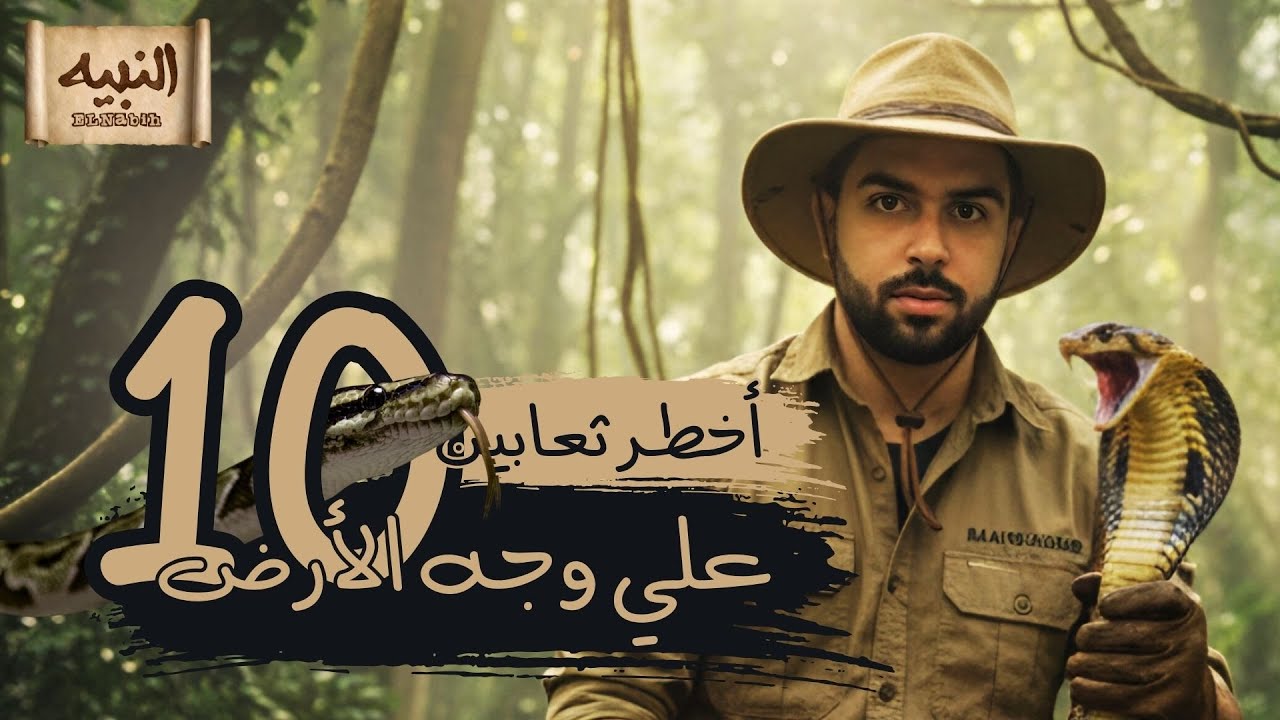 أخطر 10 ثعابين علي وجه الأرض