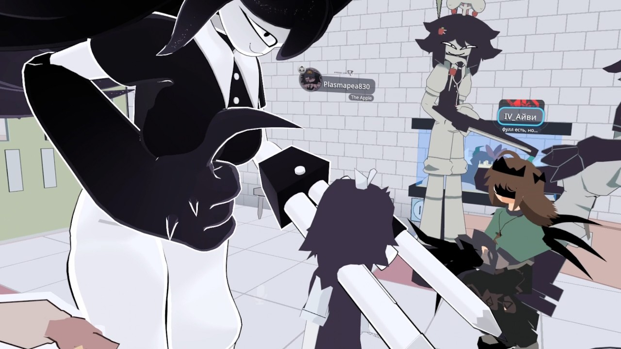 Abbie, not in public bro - VrChat