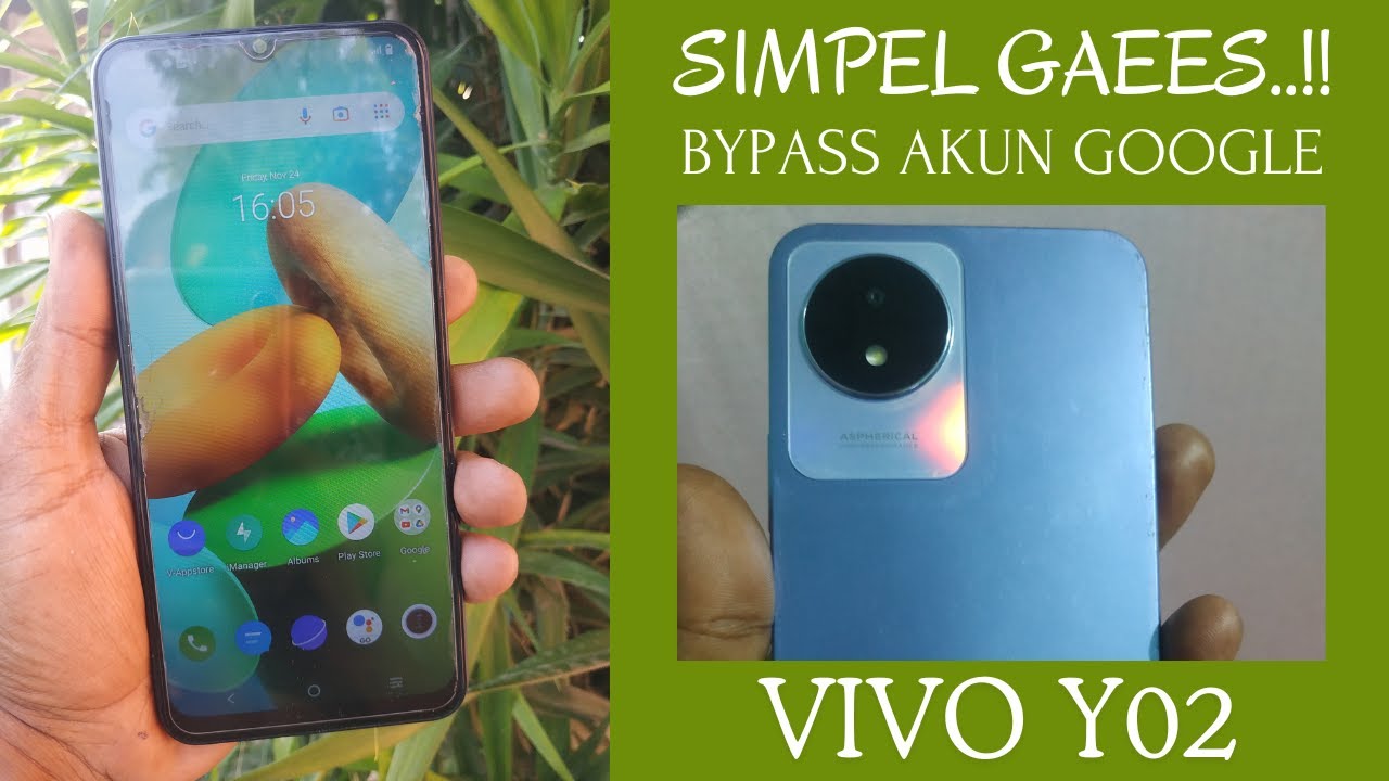 Bypass Akun Google Vivo Y02 Tanpa PC.