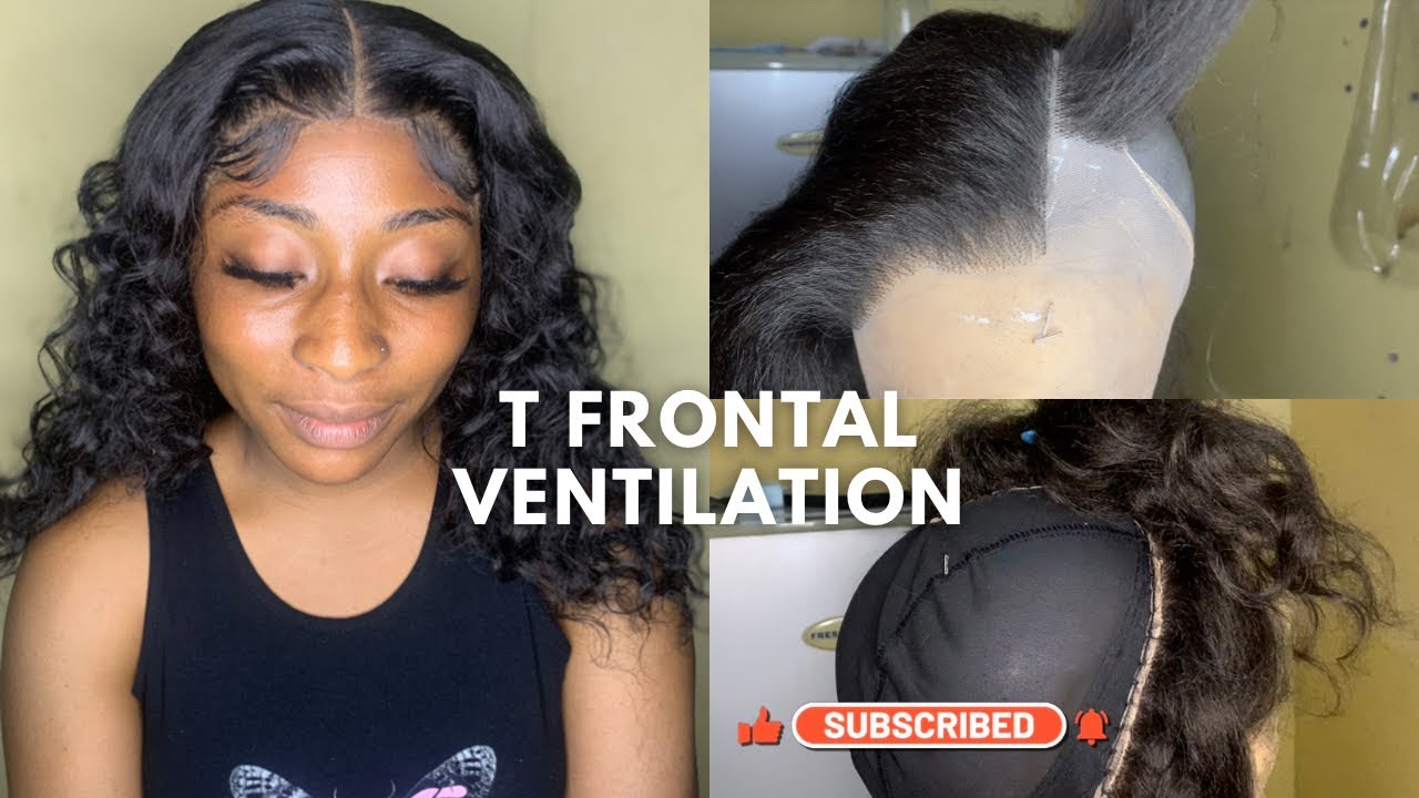 How to: DIY T Frontal ventilation and wigging using synthetic weavon | beginners friendly
