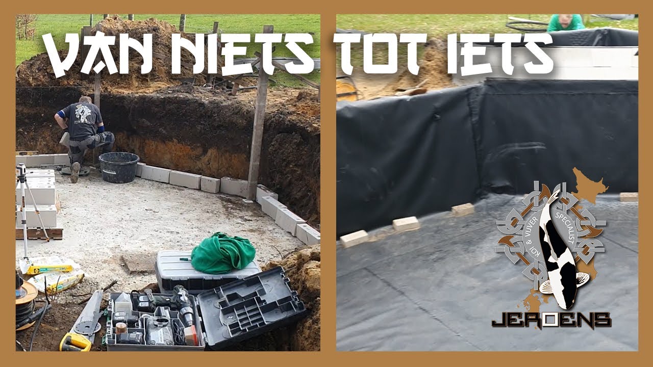 VAN NIETS NAAR IETS! VIJVERBOUW IN EEFDE! #789
