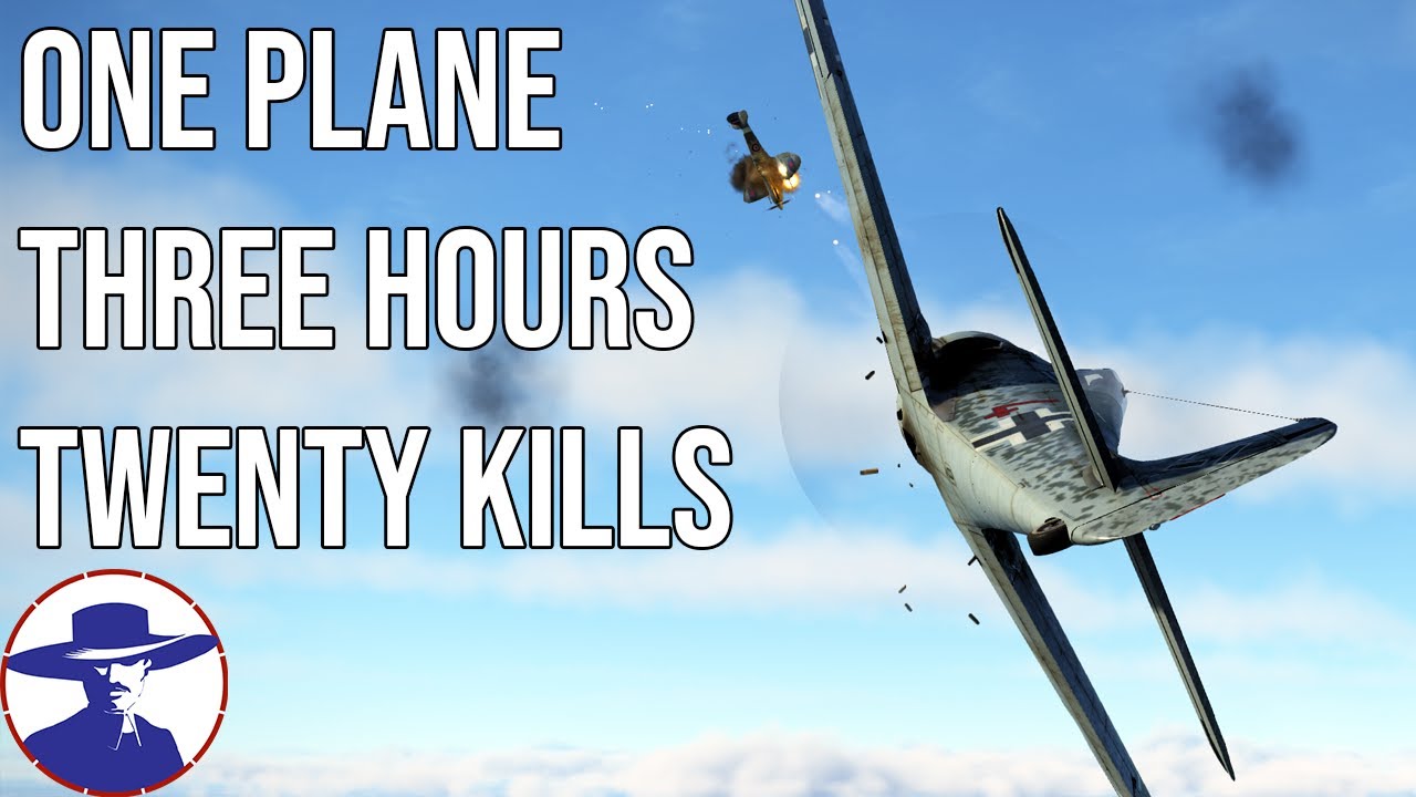 One Plane, Three Hours, TWENTY Air-to-Air Kills | IL-2 Great Battles Multiplayer