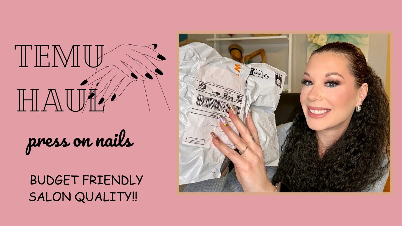 Temu Nail Haul