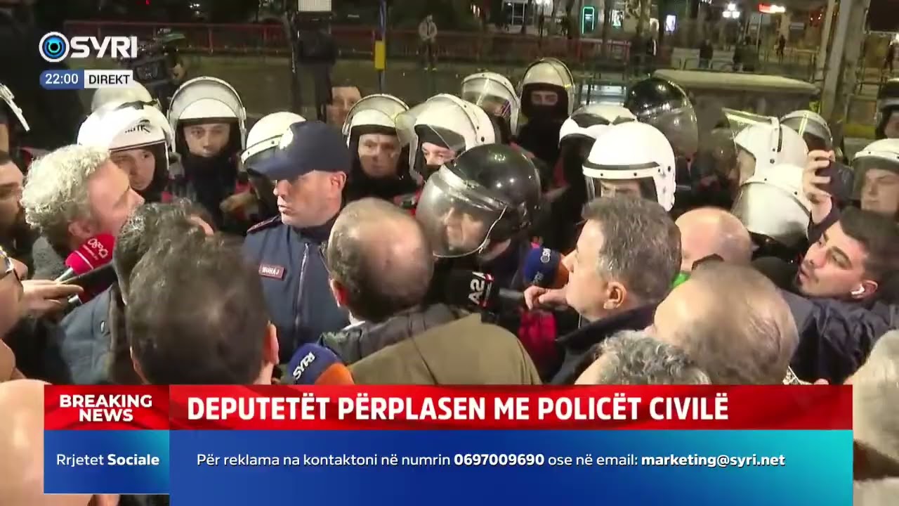 Deputetët e PD përplasen me policët civilë: Po terrorizoni qytetarët, largohuni!