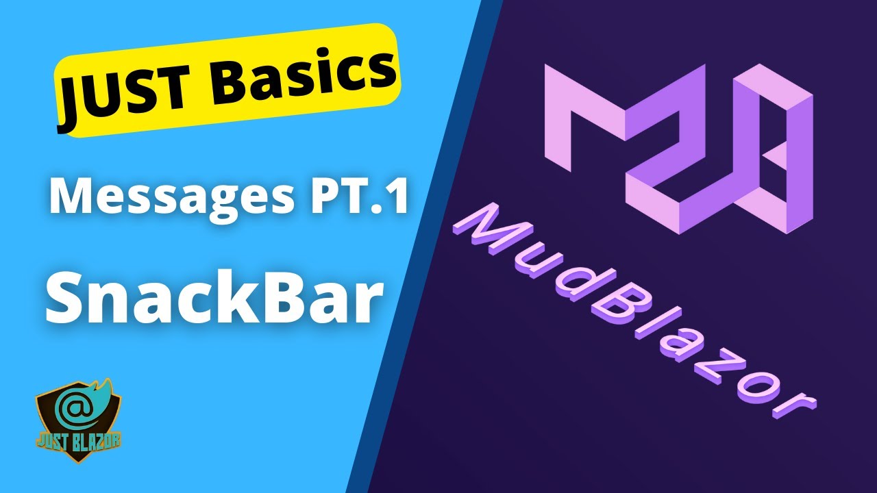 MudBlazor: Как реализовать оповещение SnackBar (Сообщения, часть 1)