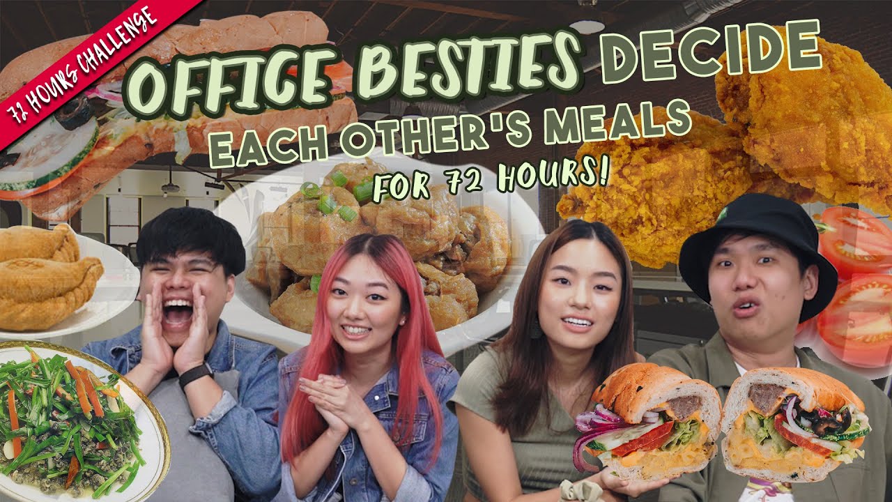 Office Besties Decide Each Other’s Meals for 72 hours! | 72 Hours Challenges | EP 30