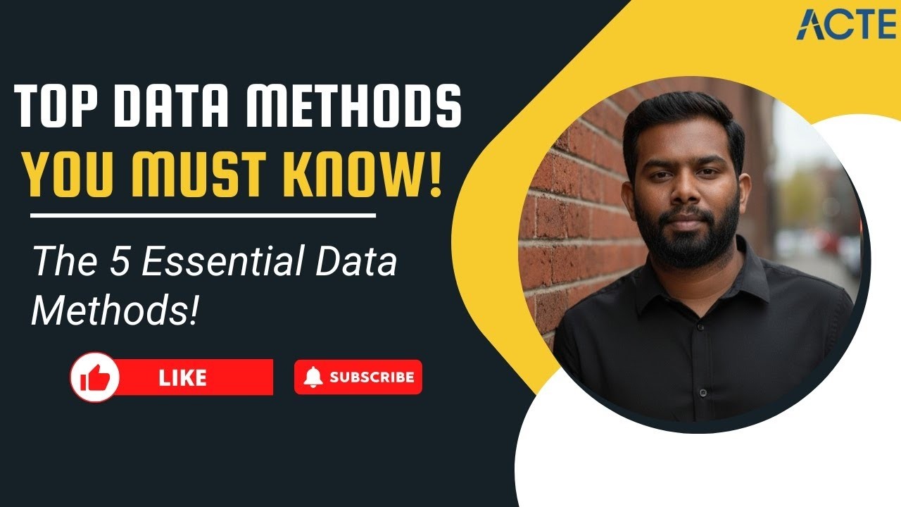 Data Science Methods Explained  Techniques & Approaches for Data Analysis