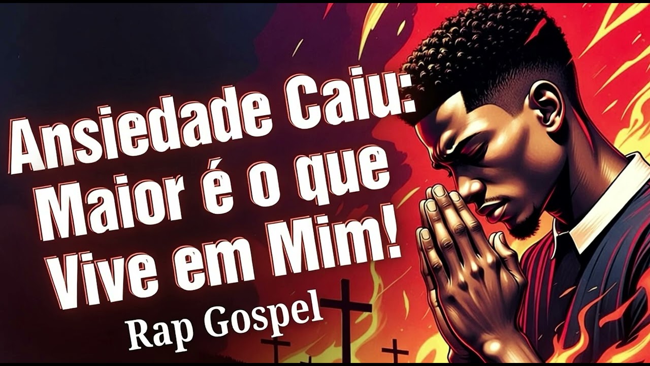 Ansiedade Caiu: Maior é o que Vive em Mim! Rap Gospel 2026 🔥🙏