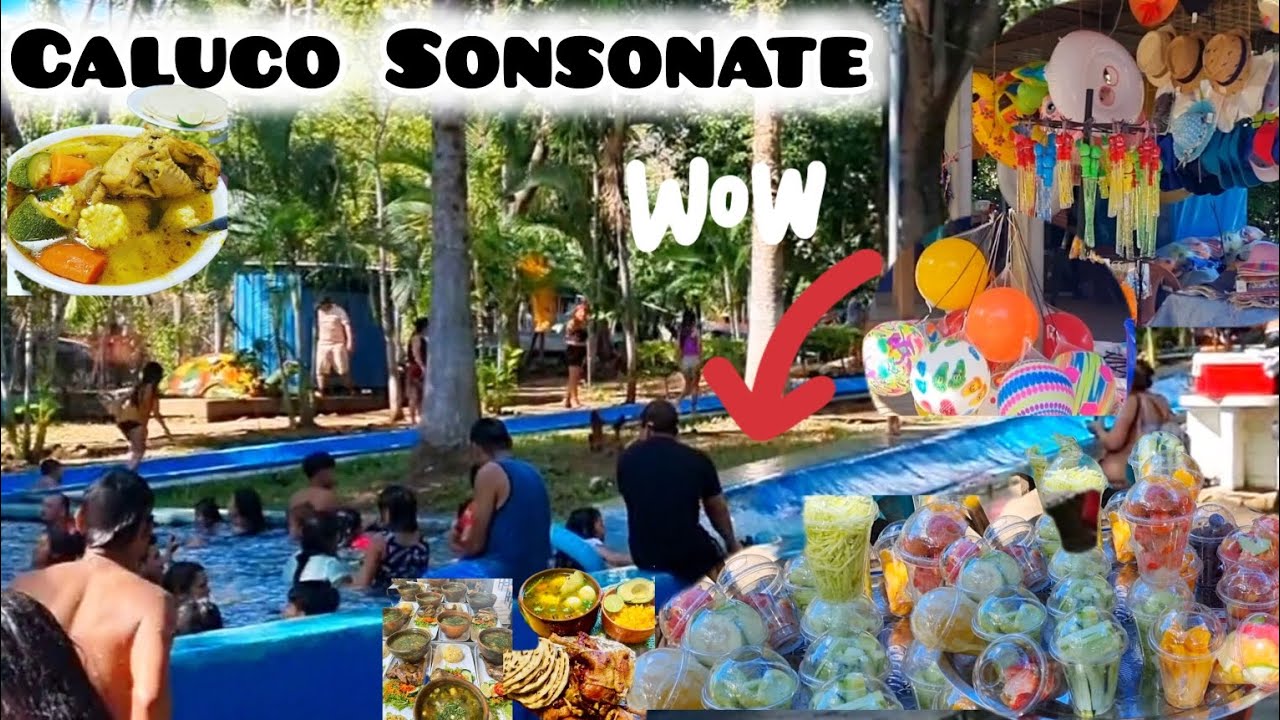 CALUCO SONSONATE AGUA CALIENTE UNAS PICINAS CON AGUAS TERMALES #caluco #sonsonate #visitelsalvador