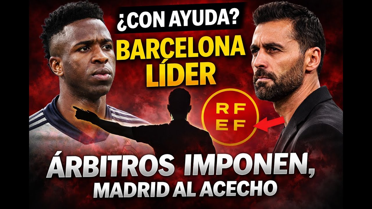 ¿CON AYUDA? BARCELONA LÍDER | ÁRBITROS IMPONEN, MADRID AL ACECHO