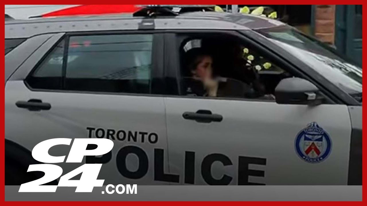 TPS officer captured giving middle finger during dispute