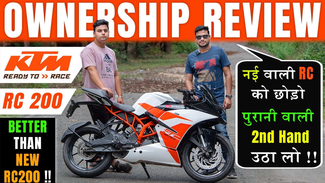 KTM RC 200 BS4 Ownership Review By @theRseriesrider  🏍🔥|| Should You Buy A Second Hand RC? 🤔