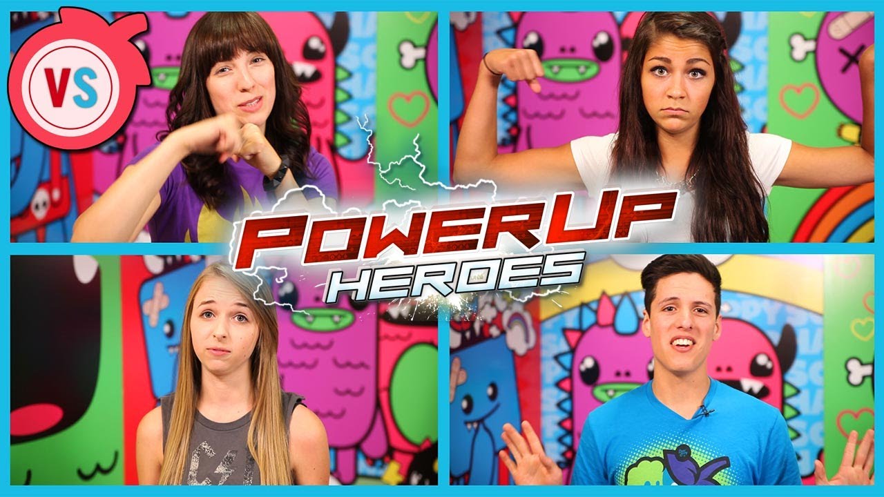 POWERUP HEROES! (VERSUS JENNXPENN, ANDREA RUSSETT, & DAYVIIDEO)
