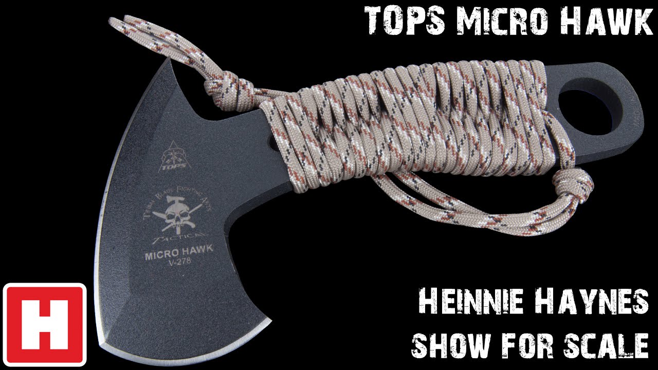 TOPS Micro Hawk - Show for Scale Overview