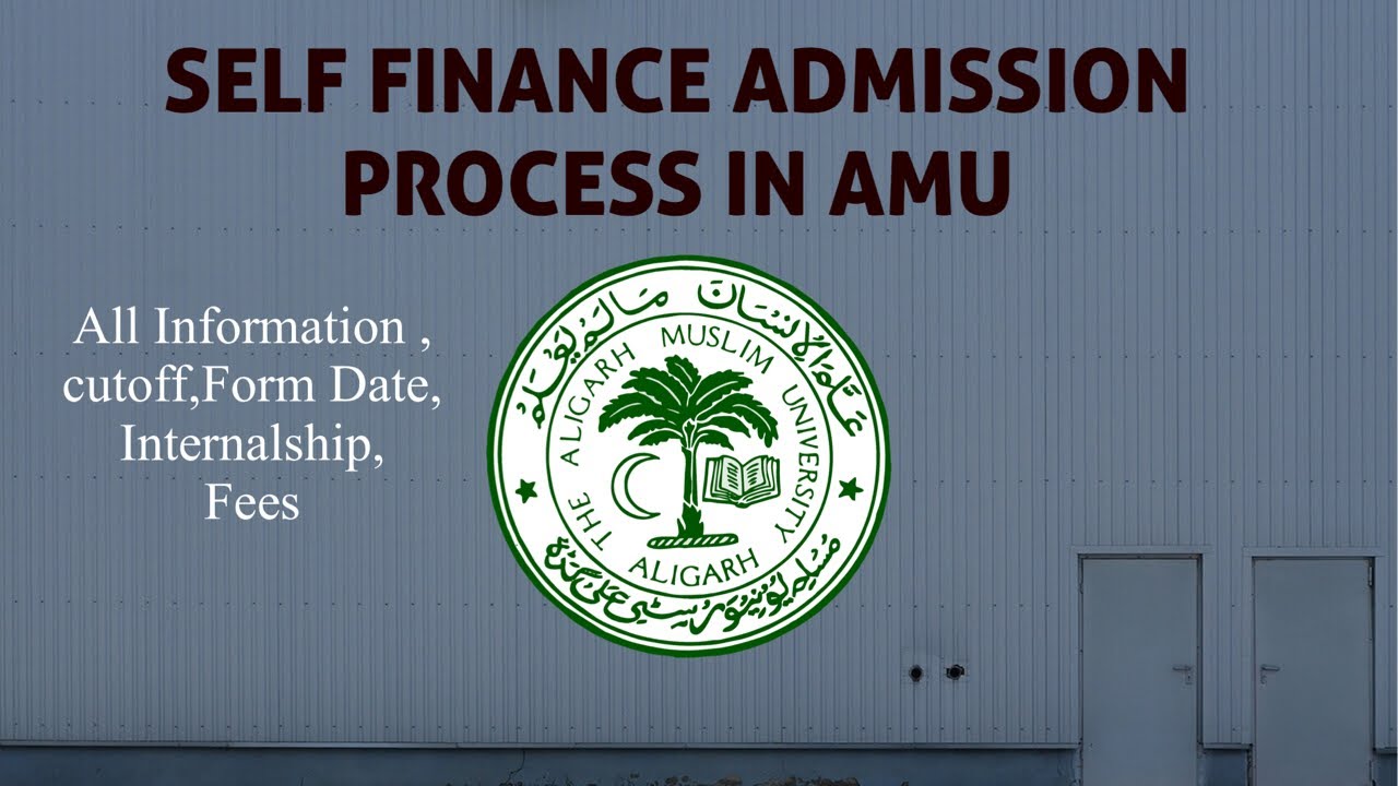 Self Finance Admission Process in AMU#aligarh #amu #amuadmission #selffinance