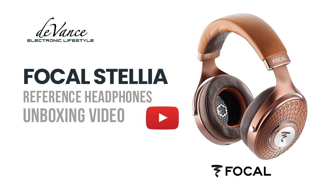 Focal Stellia Headphones unboxing