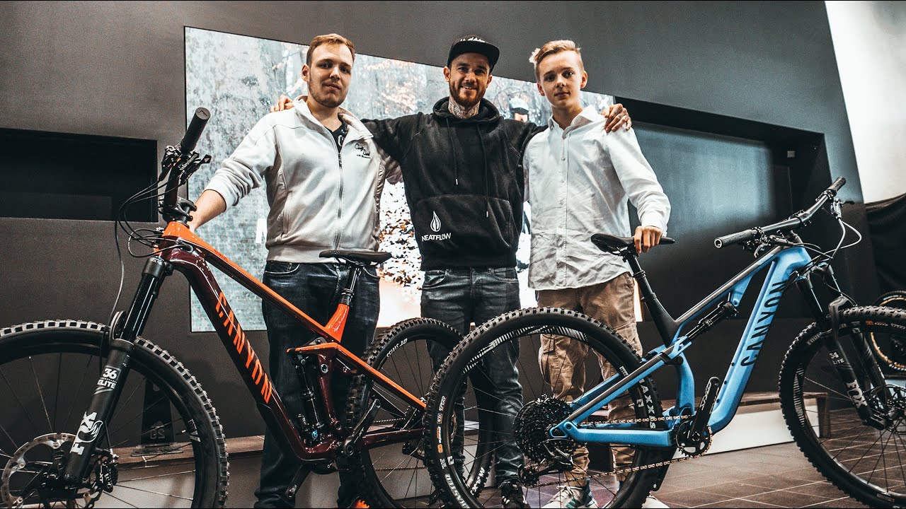 ZWEI CANYON BIKES VERSCHENKT & im Emser Bikepark testen - Anfänger MTB Trail | FABIO SCHÄFER