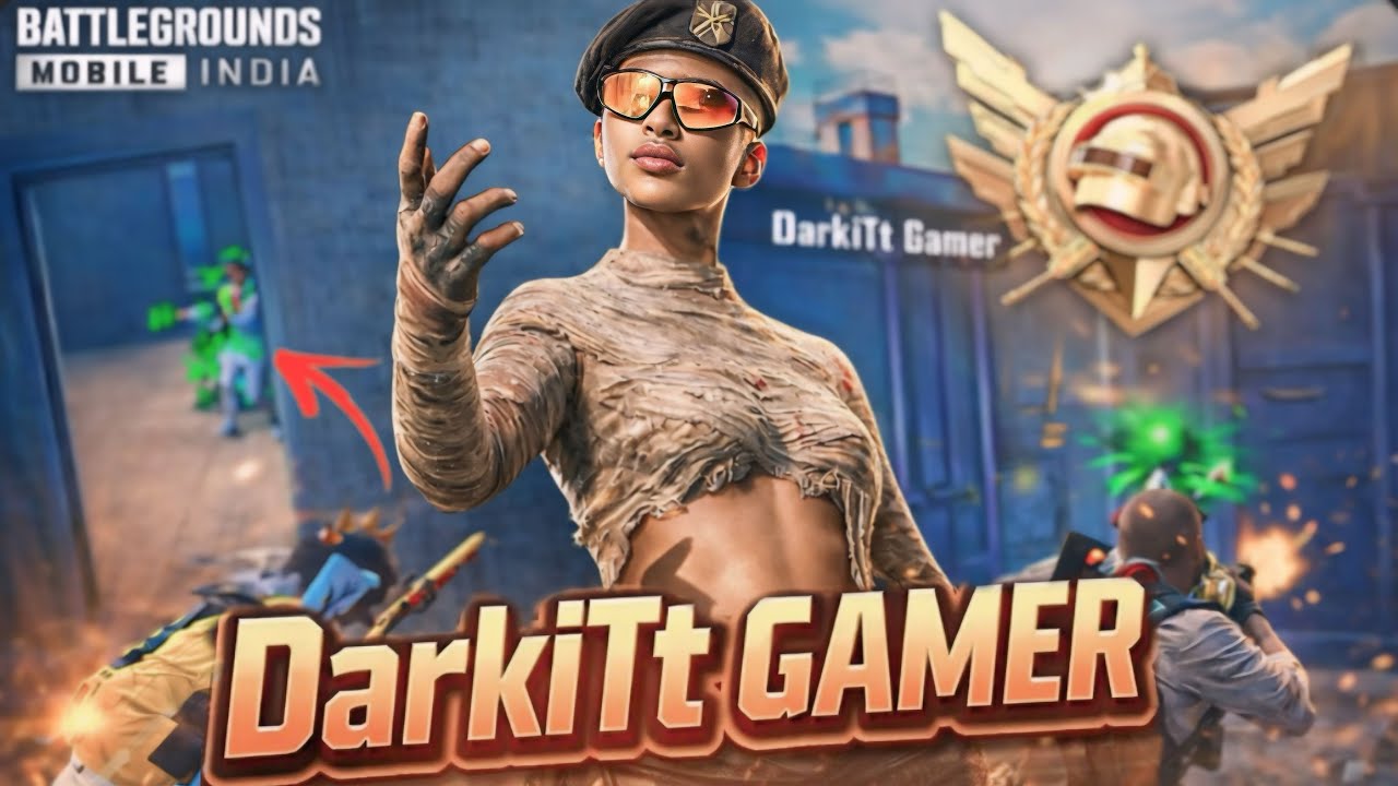 DarkiTt GAMER ( iPhone 15 ) gameplay 🌪️🔱 #bgmi #pubgmobile 