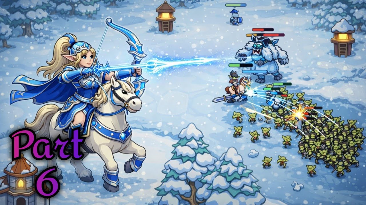 🏰 Nighty Knight: Frontier War TD Walkthrough Part 6 | Mobile Gameplay (Android/iOS)