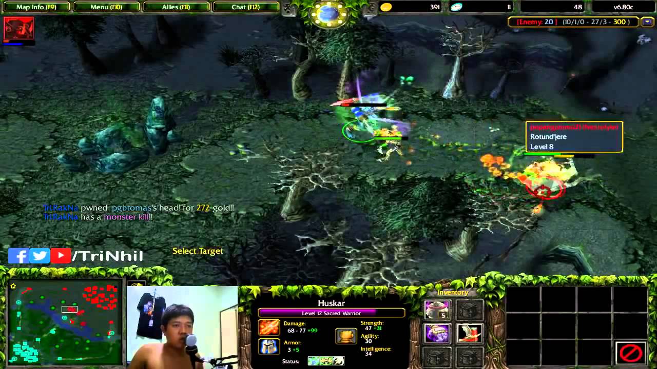 Dota 1 Huskar Rampage