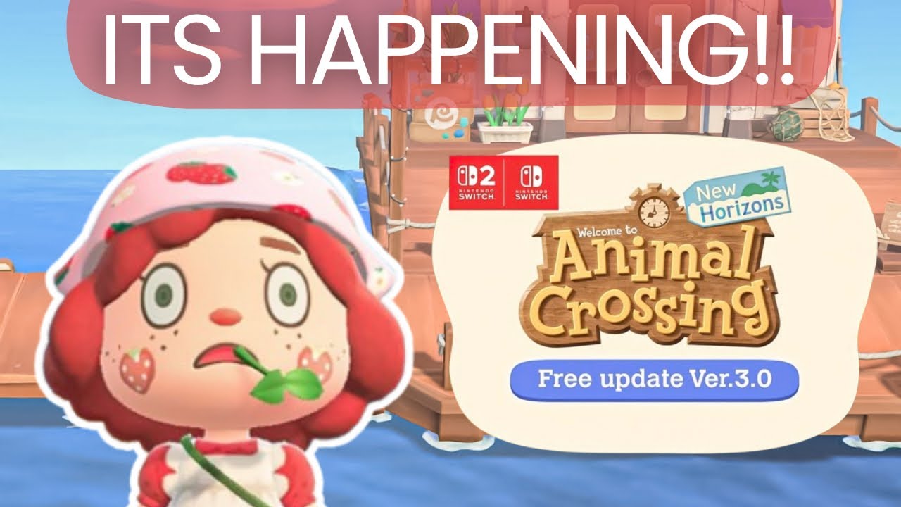 Deep dive into the NEW update! 3.0 Coming January 2026 for Animal Crossing New Horizons