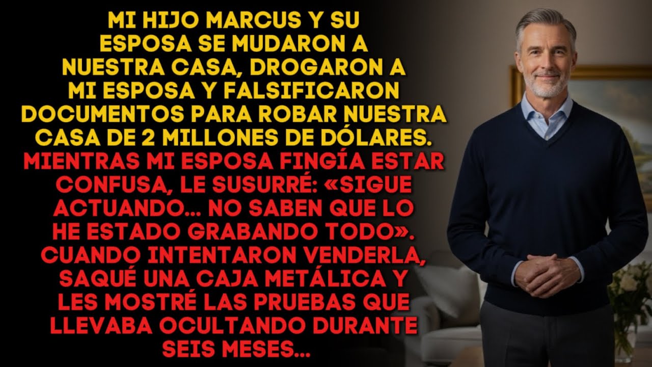 MI HIJO FALSIFICÓ DOCUMENTOS PARA ROBAR NUESTRA CASA. PERO YO LLEVABA SEIS MESES GRABÁNDOLO…