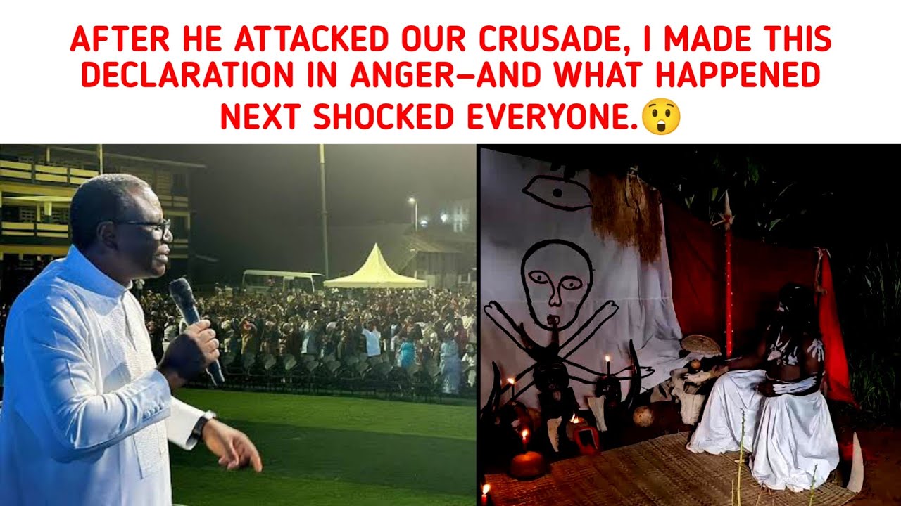 AFTER HE ATTACKED OUR CRUSADE, I MADE THIS DECLARATION—& WHAT HAPPENED NEXT SHOCKED ALL. _AJETOMOBI