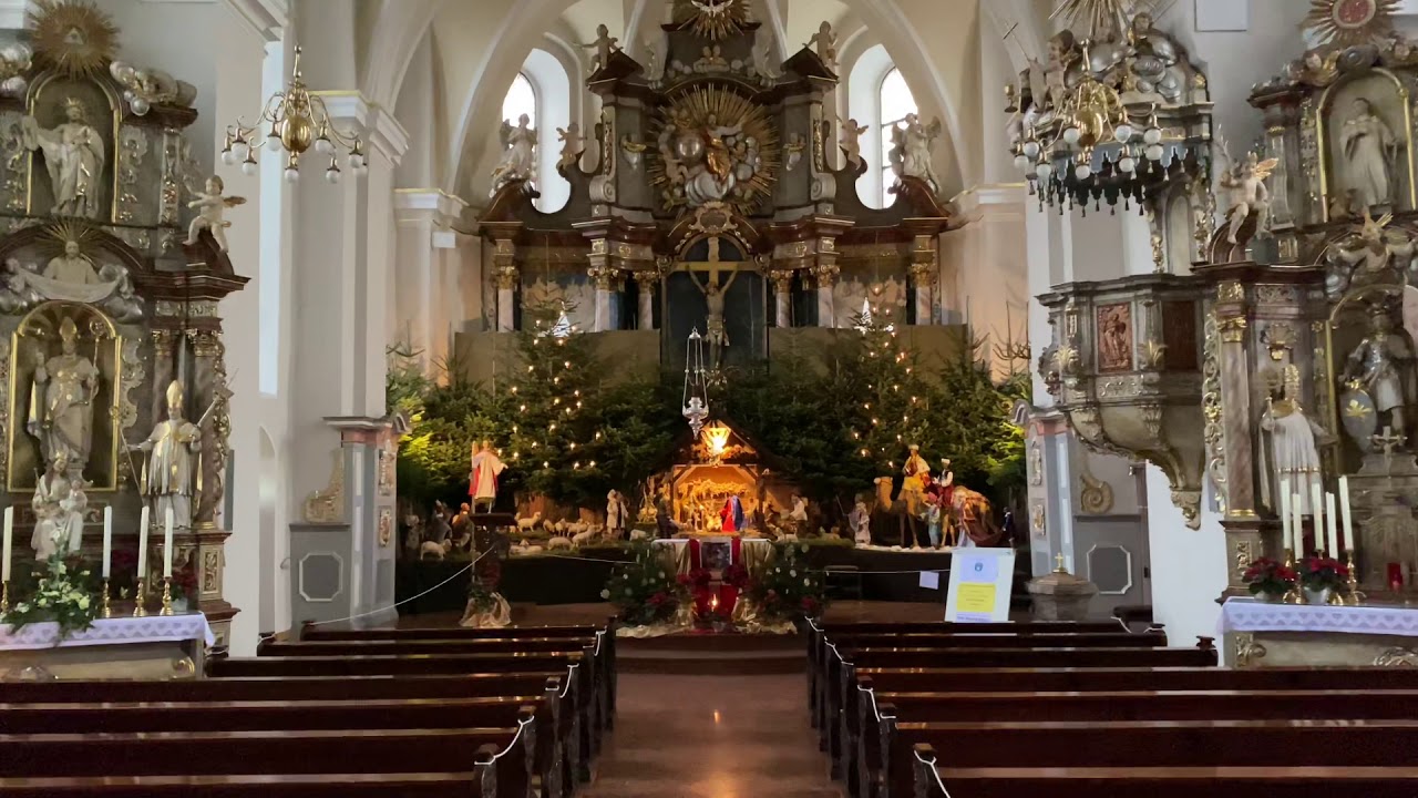 Weihnachtskrippe in der St.-Lautentiuskirche in Gieboldehausen (Dezember 2020)