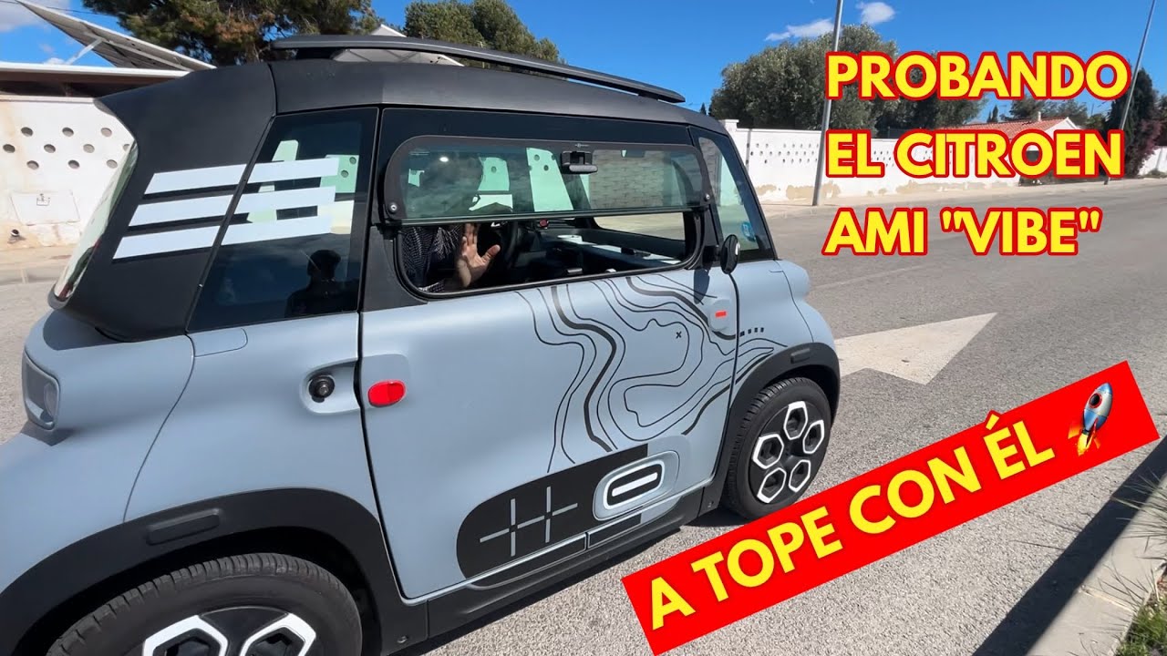 ”¡Pruebo A FONDO el CITROËN AMI ELÉCTRICO! ¿El Rey Urbano Perfecto? ⚡🏙️”
