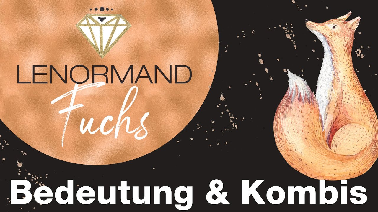 🦊 Lenormand Fuchs (Karte 14) - Bedeutung, Blickrichtung und alle wichtigen Kombinationen