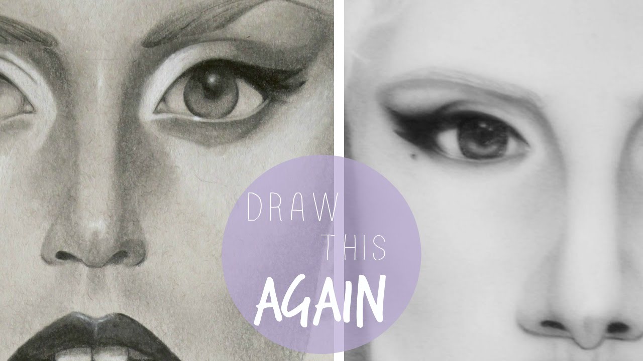 DRAW THIS AGAIN CHALLENGE: Lady Gaga