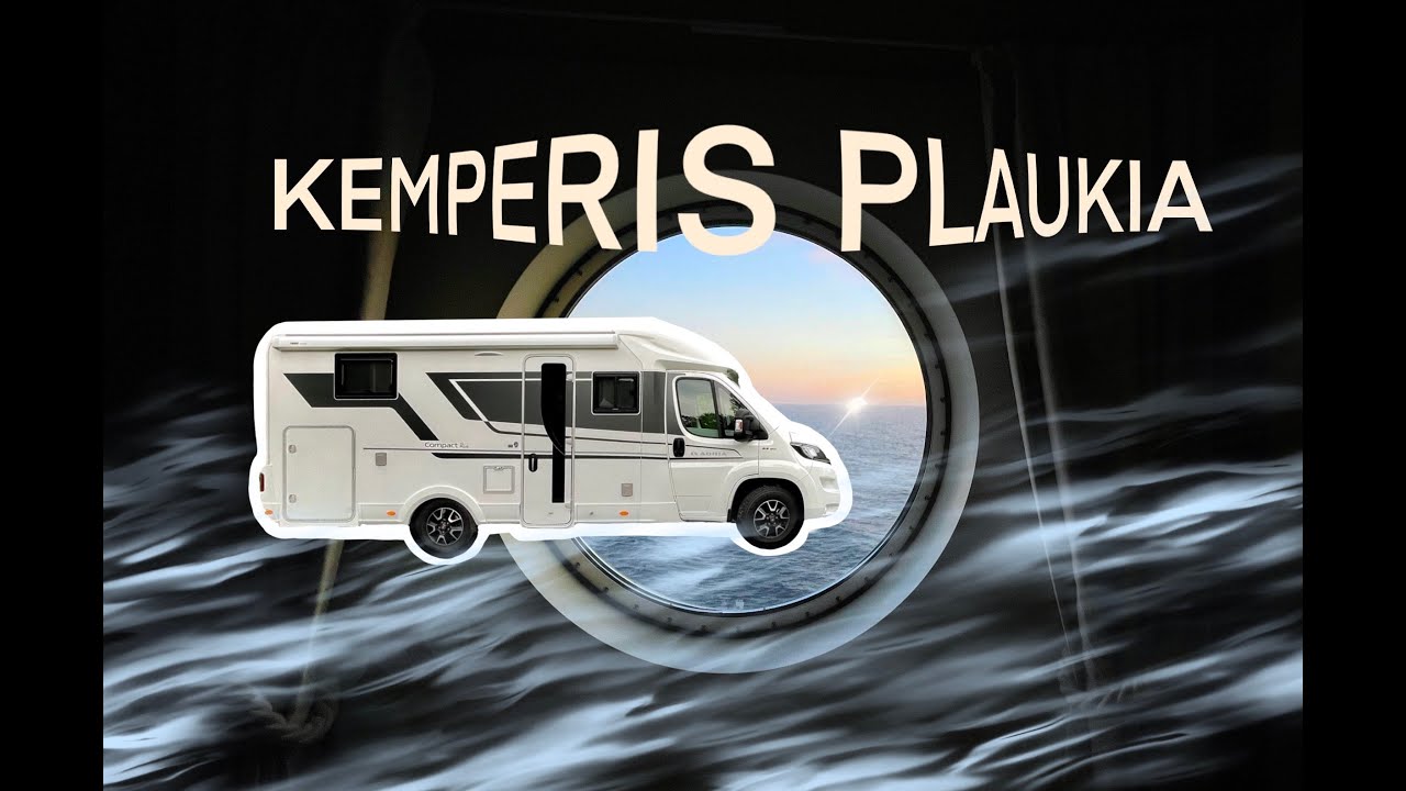 Kelionė su kemperiu iš Norvegijos į Daniją. Plaukiame keltu