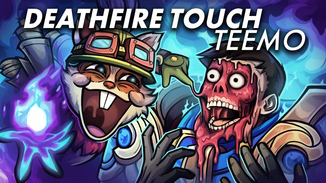 DEATHFIRE TOUCH TEEMO! 1 SHROOM = HALF HP